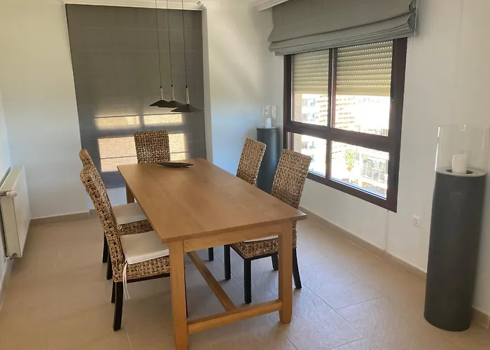 Atico Duplex Penthouse Rosa Marina Club Nautico Penon Sea View Apartment Calp