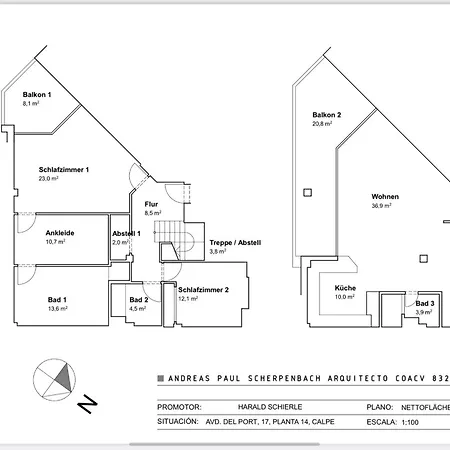 Atico Duplex Penthouse Rosa Marina Club Nautico Penon Sea View Апартаменты Кальпе