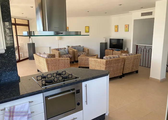 Atico Duplex Penthouse Rosa Marina Club Nautico Penon Sea View Calpe